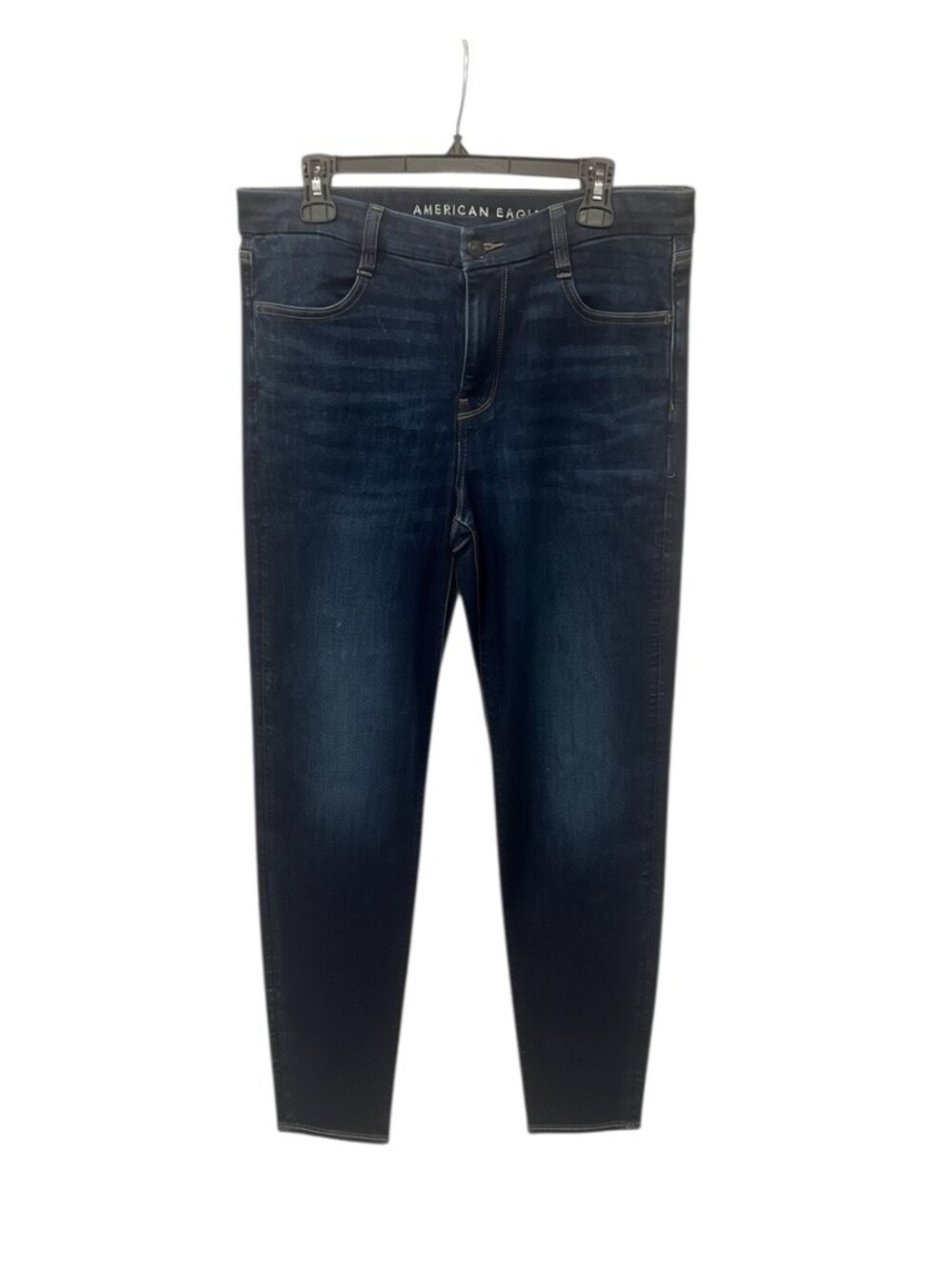 American Eagle Curvy High Rise Jegging Size 14 Long Dark Wash Stretch Jeans